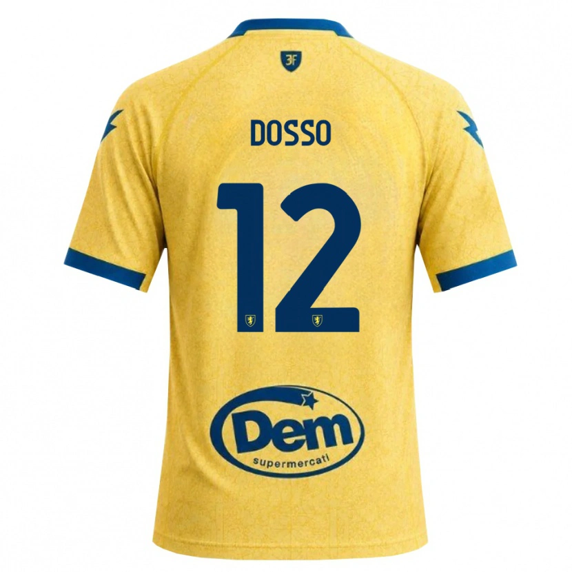 Danxen Homem Camisola Aboubaka Dosso #12 Caqui Preto Azul Principal 2026/27 Camisa
