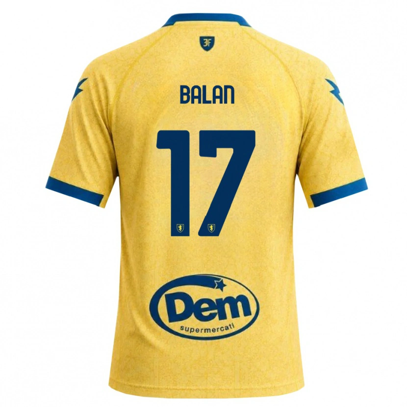 Danxen Homem Camisola Raul Balan #17 Caqui Preto Azul Principal 2026/27 Camisa