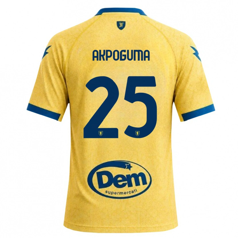 Danxen Homem Camisola Kevin Akpoguma #25 Caqui Preto Azul Principal 2026/27 Camisa