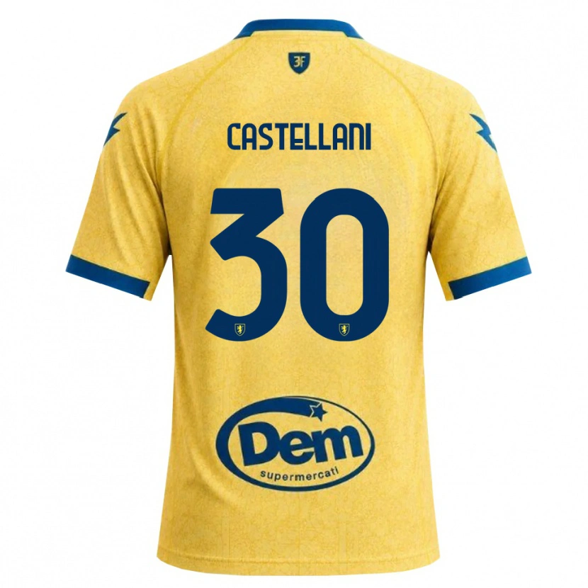 Danxen Homem Camisola Andrea Castellani #30 Caqui Preto Azul Principal 2026/27 Camisa
