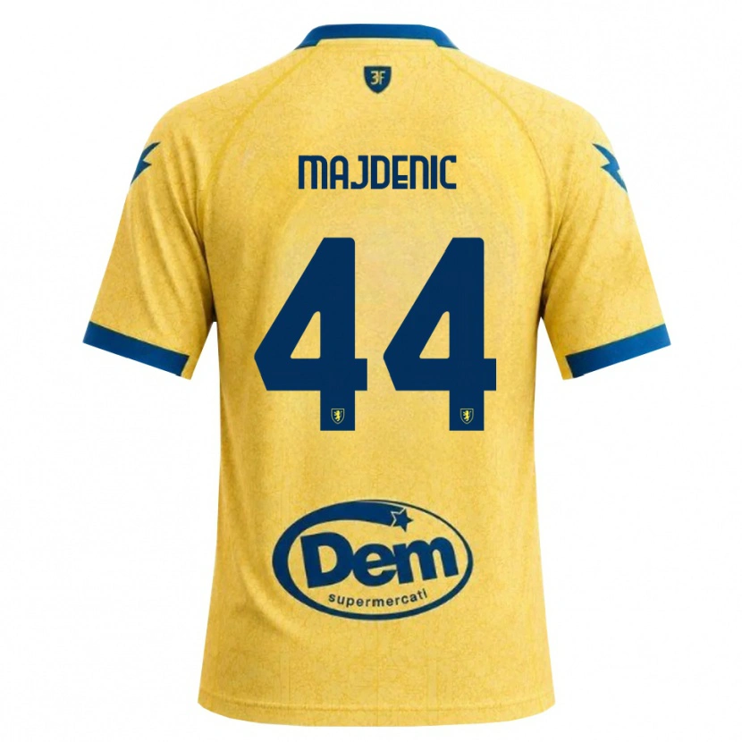 Danxen Homem Camisola Fran Majdenic #44 Caqui Preto Azul Principal 2026/27 Camisa