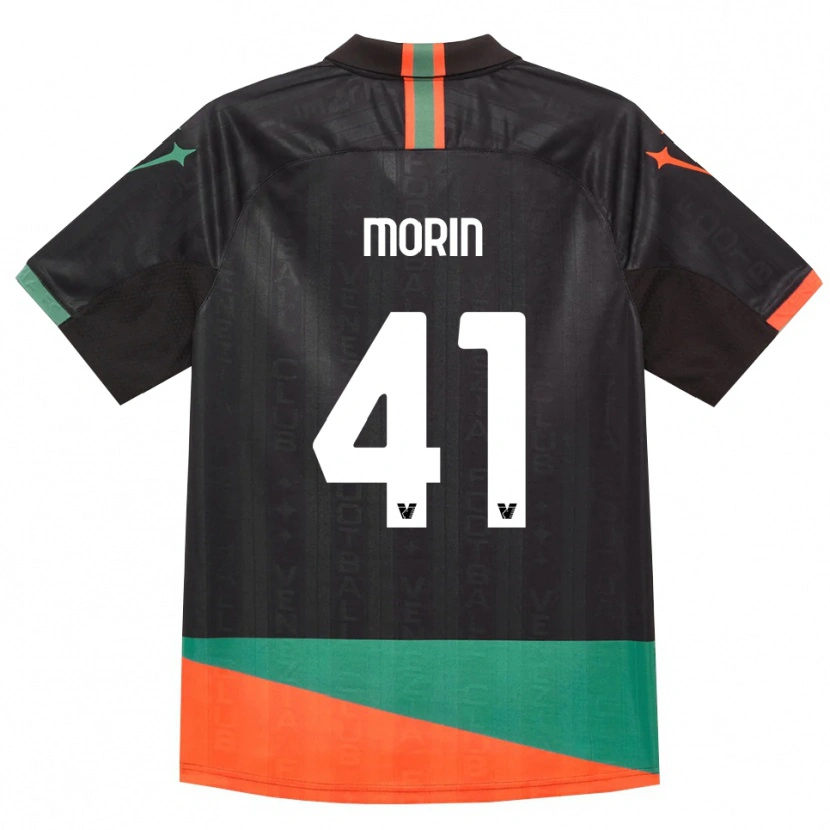Danxen Homem Camisola Elena Morin #41 Preto Laranja Verde Principal 2026/27 Camisa