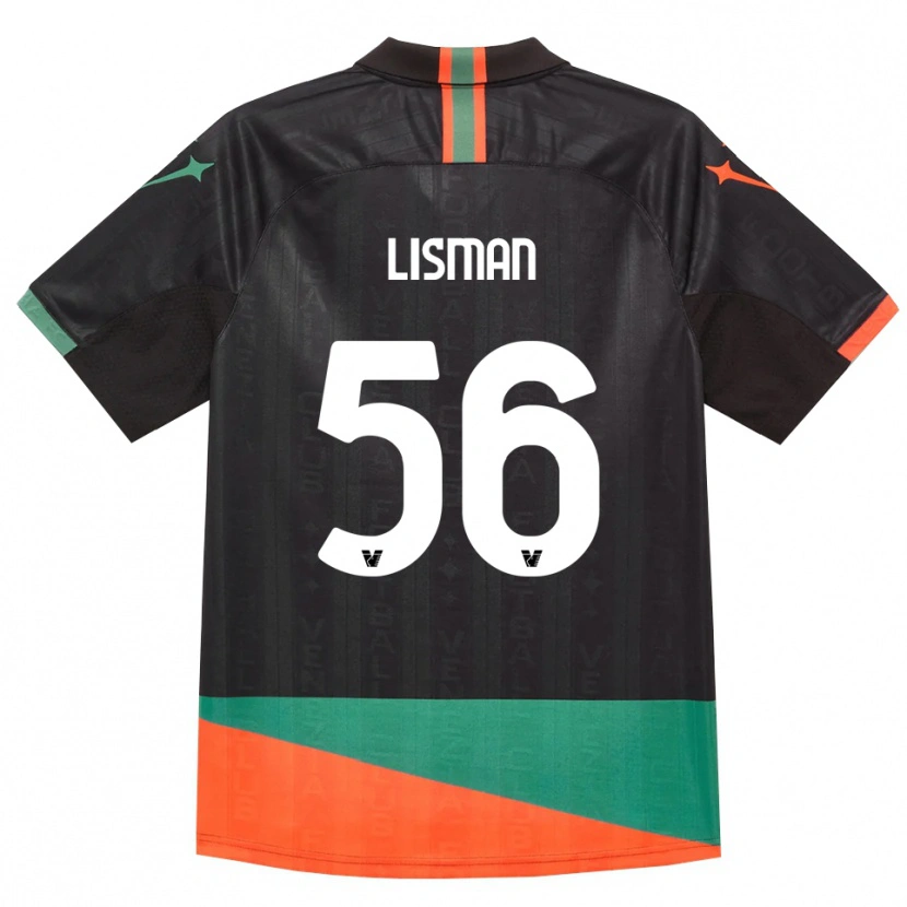Danxen Homem Camisola Kornel Lisman #56 Preto Laranja Verde Principal 2026/27 Camisa