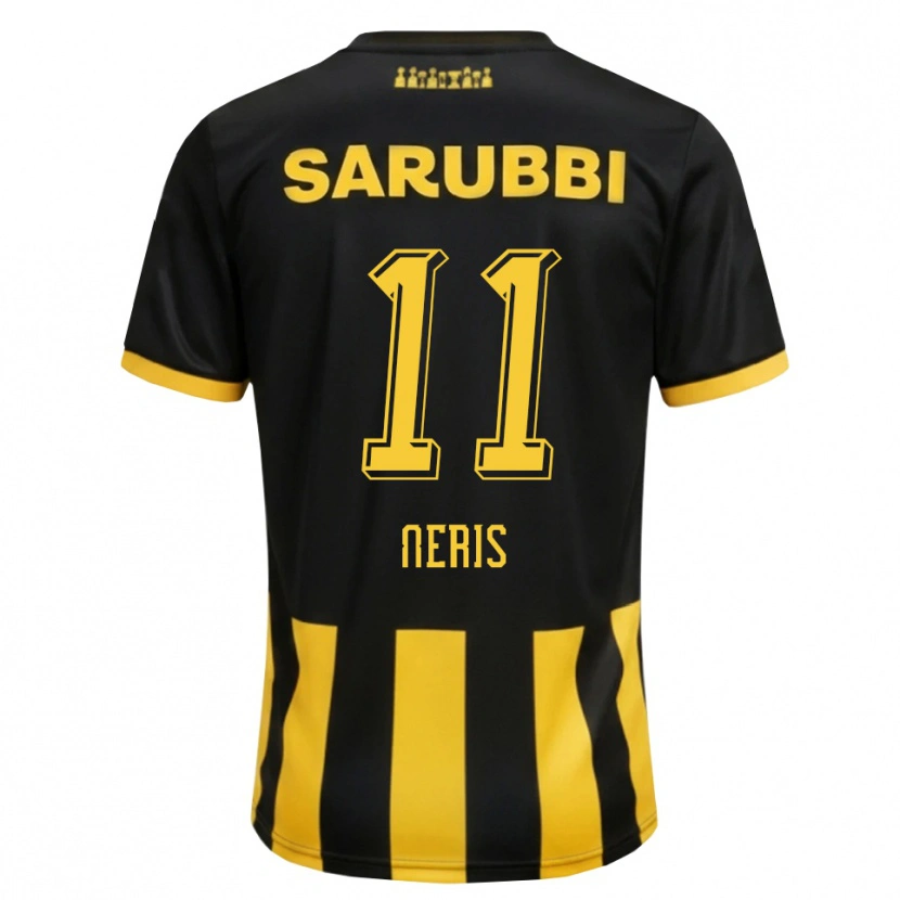 Danxen Homem Camisola José Neris #11 Preto Amarelo Principal 2026/27 Camisa