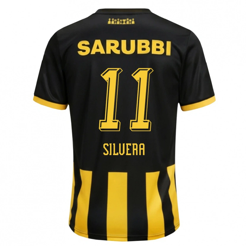Danxen Homem Camisola Maximiliano Silvera #11 Preto Amarelo Principal 2026/27 Camisa