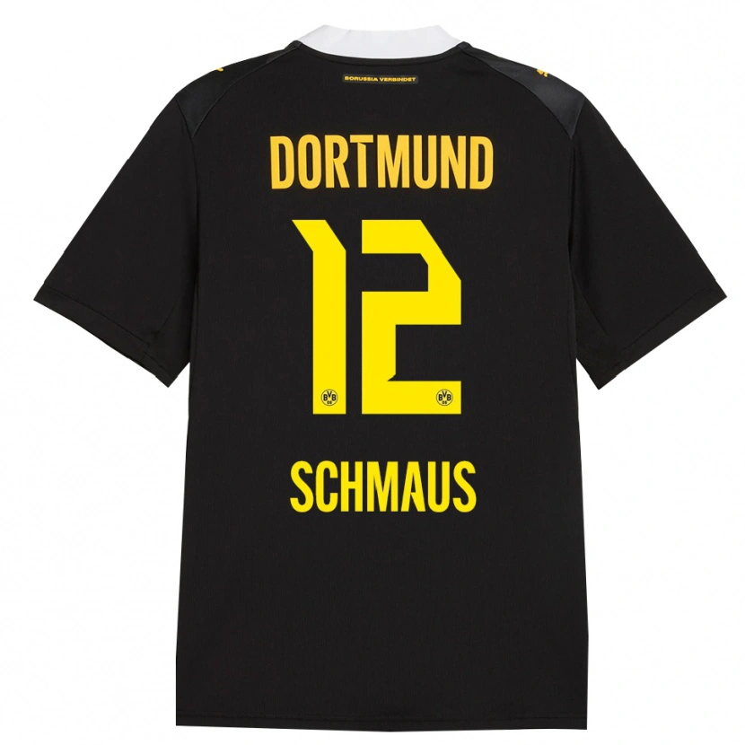 Danxen Homem Camisola Massimiliano Schmaus #12 Preto Vermelho Amarelo Alternativa 2026/27 Camisa
