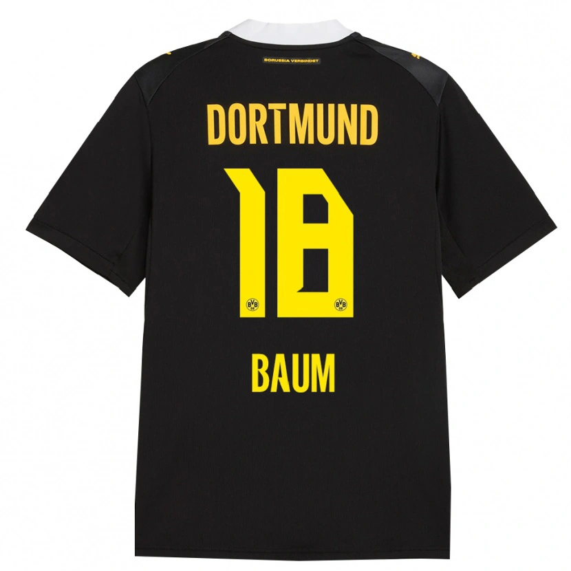 Danxen Homem Camisola Celina Baum #18 Preto Vermelho Amarelo Alternativa 2026/27 Camisa