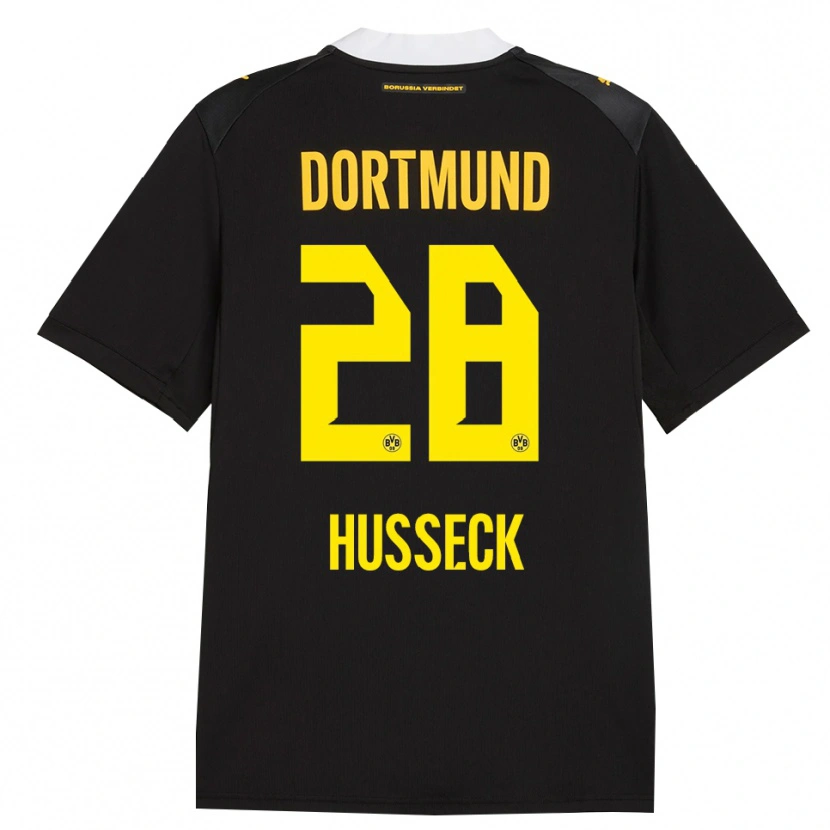 Danxen Homem Camisola Jonah Husseck #28 Preto Vermelho Amarelo Alternativa 2026/27 Camisa