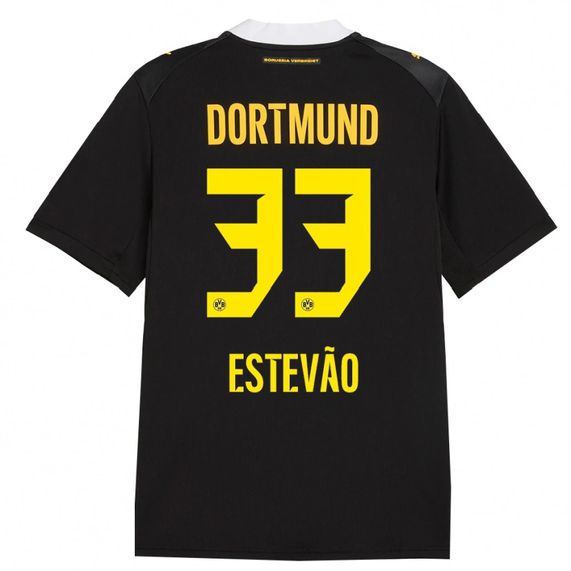 Danxen Homem Camisola Tiago Estevão #33 Preto Vermelho Amarelo Alternativa 2026/27 Camisa
