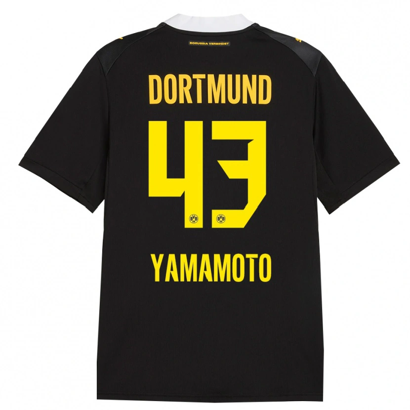 Danxen Homem Camisola Takato Yamamoto #43 Preto Vermelho Amarelo Alternativa 2026/27 Camisa