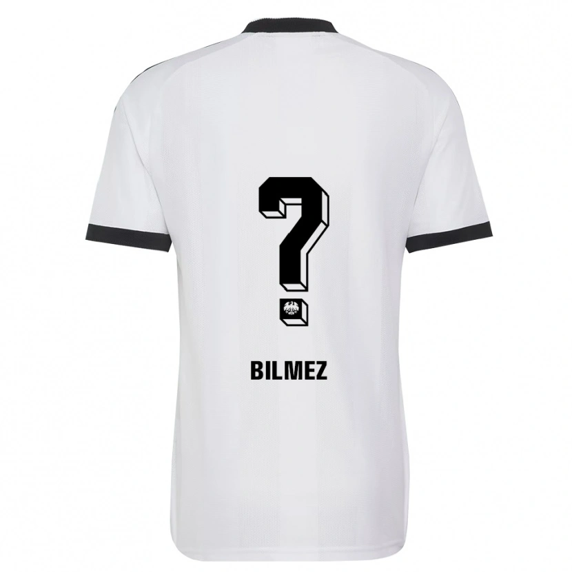 Danxen Homem Camisola Attila Bilmez #0 Branco Preto Alternativa 2026/27 Camisa