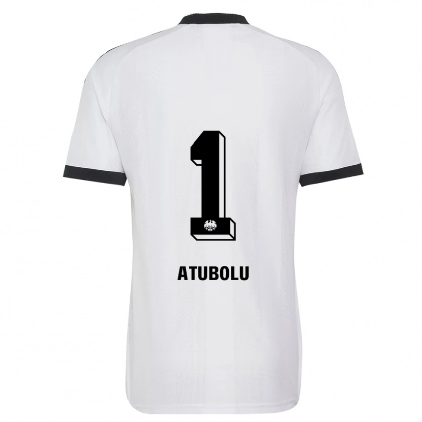 Danxen Homem Camisola Noah Atubolu #1 Branco Preto Alternativa 2026/27 Camisa