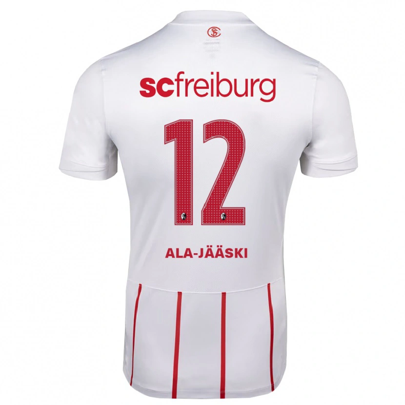 Danxen Homem Camisola Otso Ala-Jääski #12 Branco Vermelho Amarelo Alternativa 2026/27 Camisa