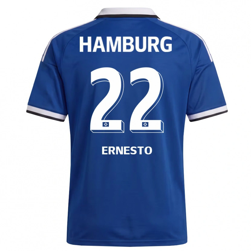 Danxen Homem Camisola Jorge Ernesto #22 Branco Azul Alternativa 2026/27 Camisa
