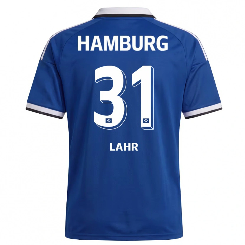 Danxen Homem Camisola Jobina Lahr #31 Branco Azul Alternativa 2026/27 Camisa