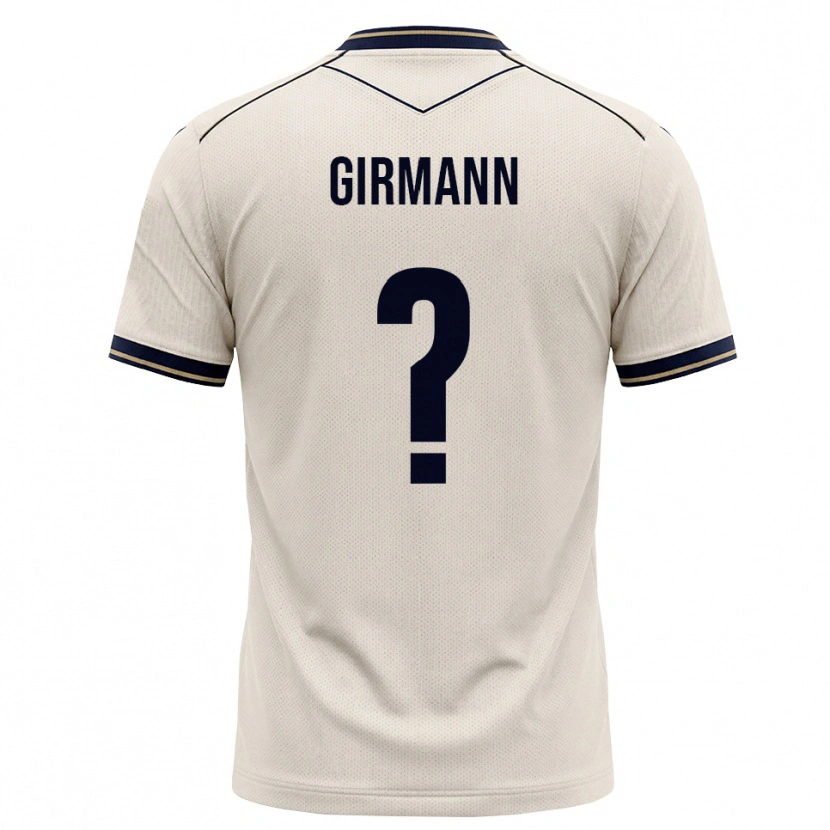 Danxen Homem Camisola David Girmann #0 Branco Azul Tinta Alternativa 2026/27 Camisa