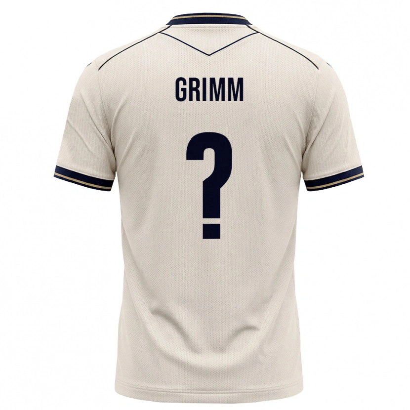 Danxen Homem Camisola Janna Grimm #0 Branco Azul Tinta Alternativa 2026/27 Camisa