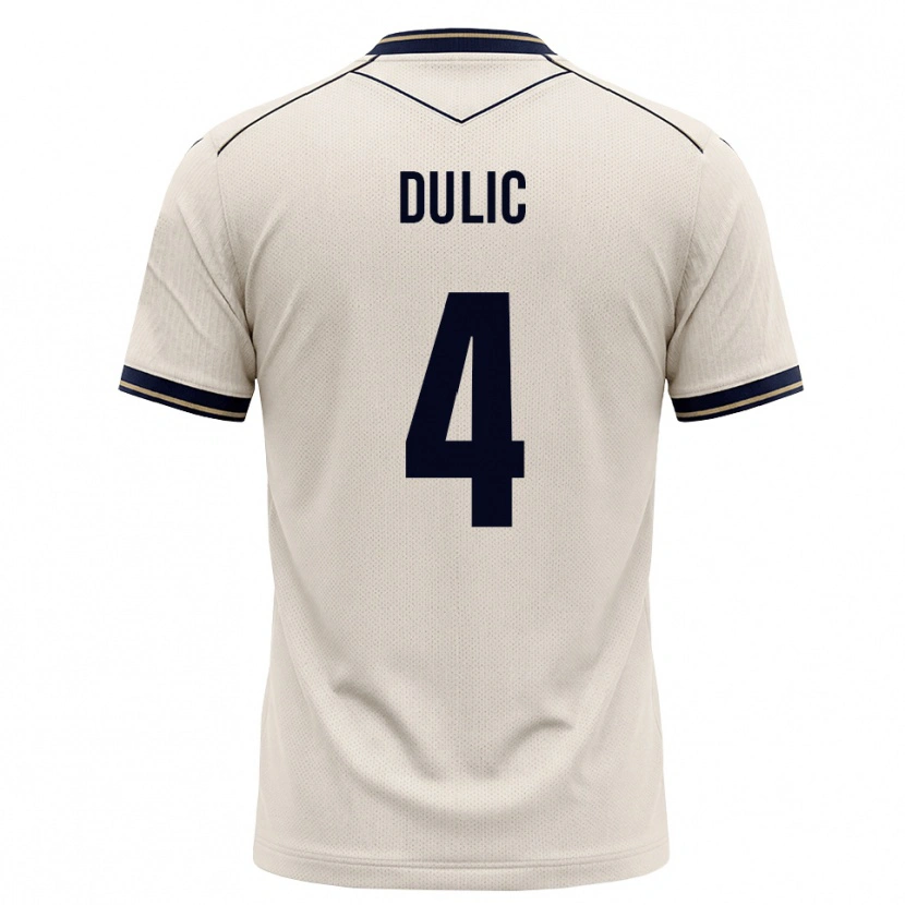 Danxen Homem Camisola Sean Dulic #4 Branco Azul Tinta Alternativa 2026/27 Camisa