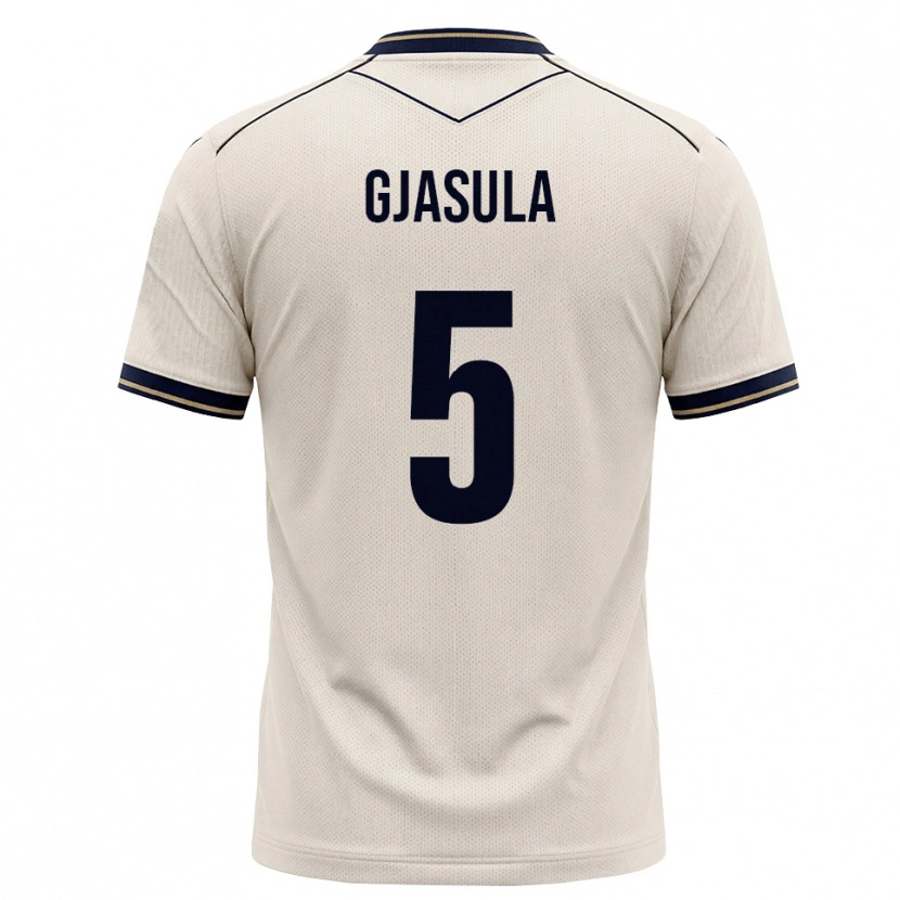 Danxen Homem Camisola Klaus Gjasula #5 Branco Azul Tinta Alternativa 2026/27 Camisa