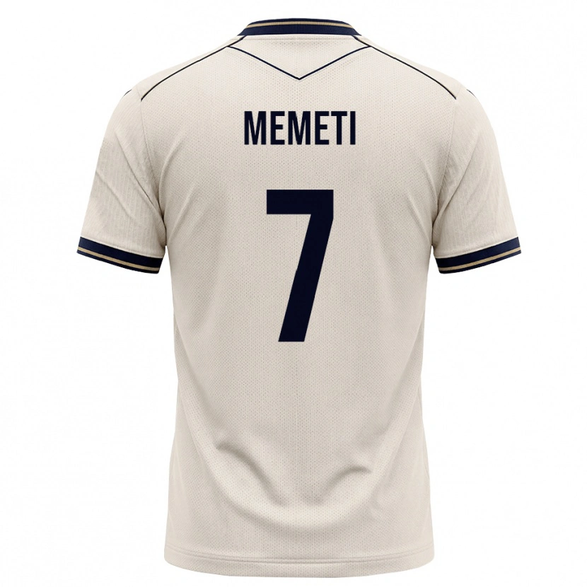 Danxen Homem Camisola Erëleta Memeti #7 Branco Azul Tinta Alternativa 2026/27 Camisa