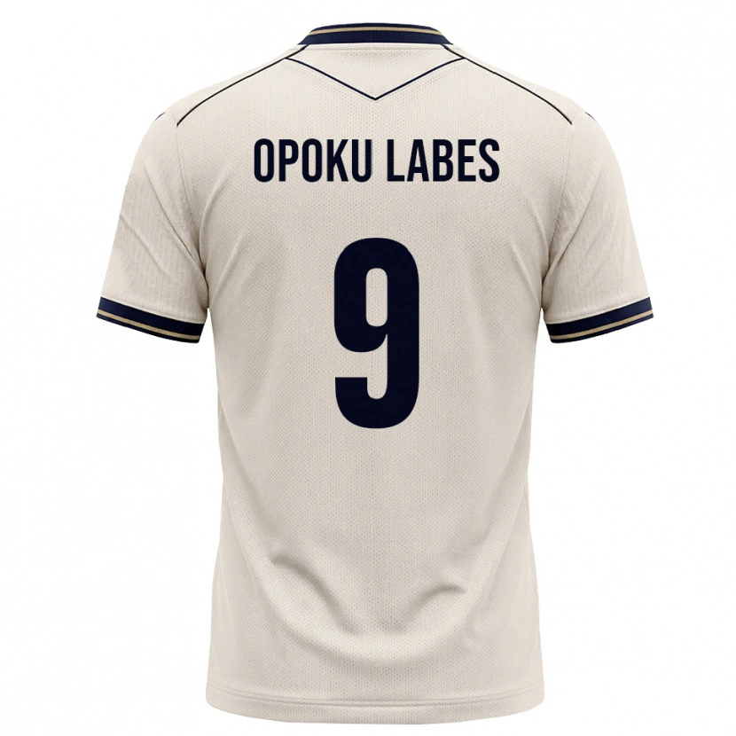 Danxen Homem Camisola Ben Opoku Labes #9 Branco Azul Tinta Alternativa 2026/27 Camisa