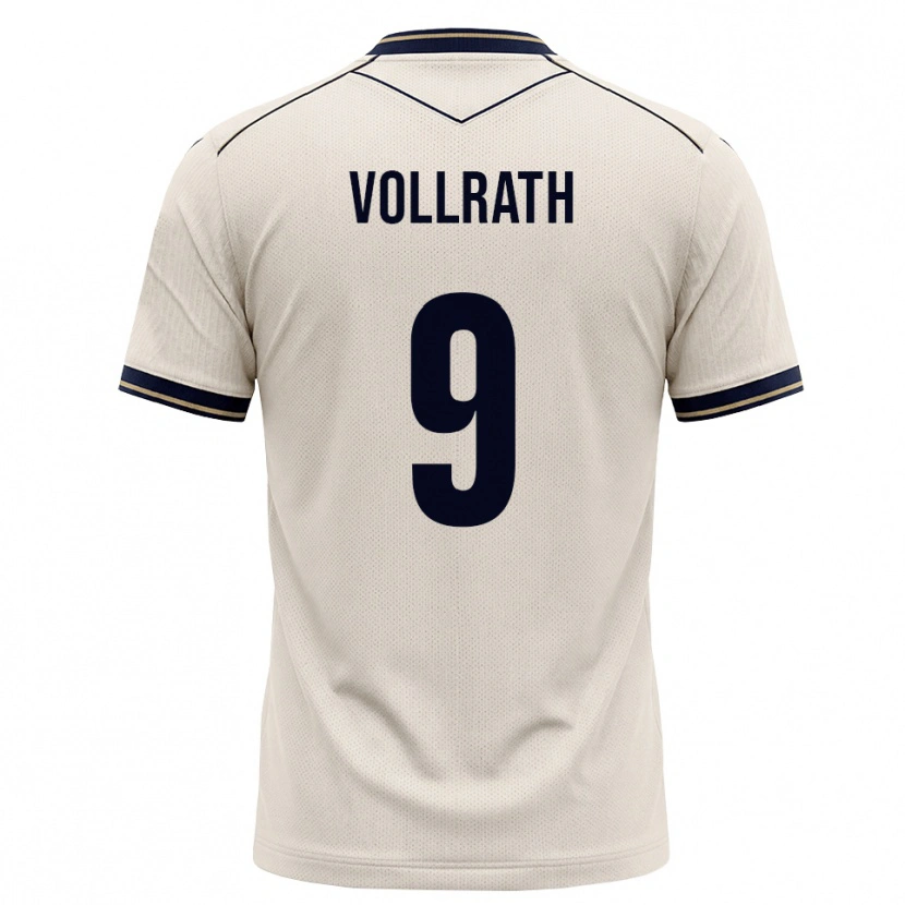 Danxen Homem Camisola Lucas Vollrath #9 Branco Azul Tinta Alternativa 2026/27 Camisa