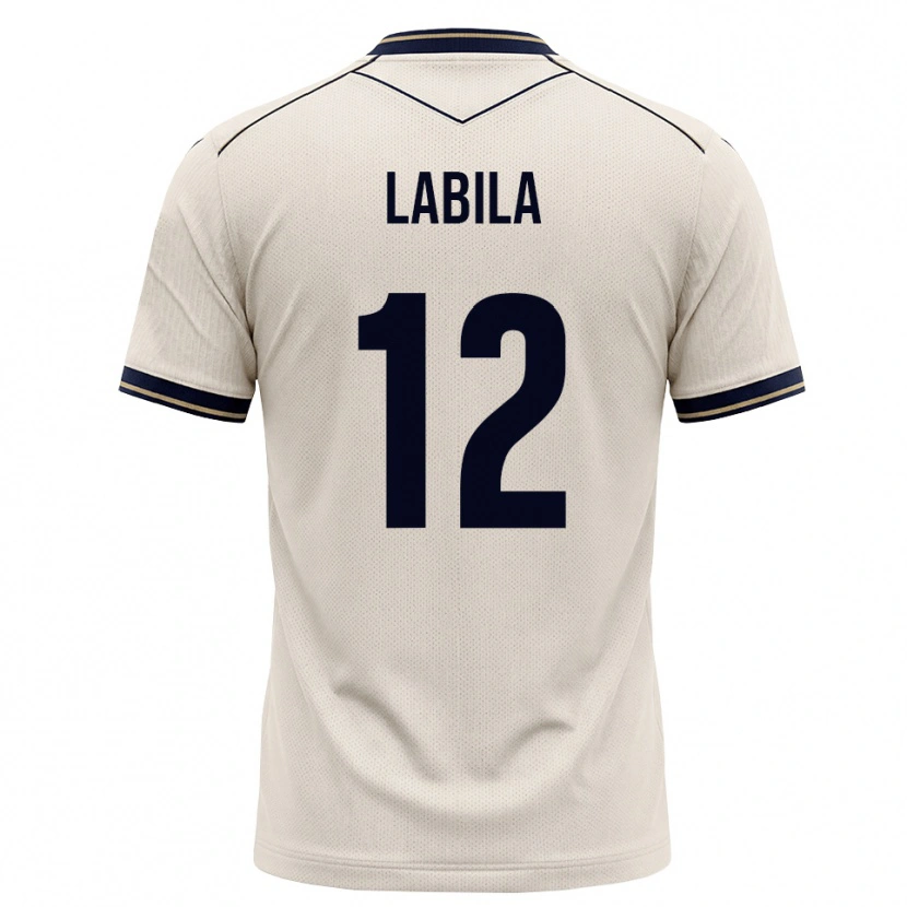 Danxen Homem Camisola Daniel Labila #12 Branco Azul Tinta Alternativa 2026/27 Camisa