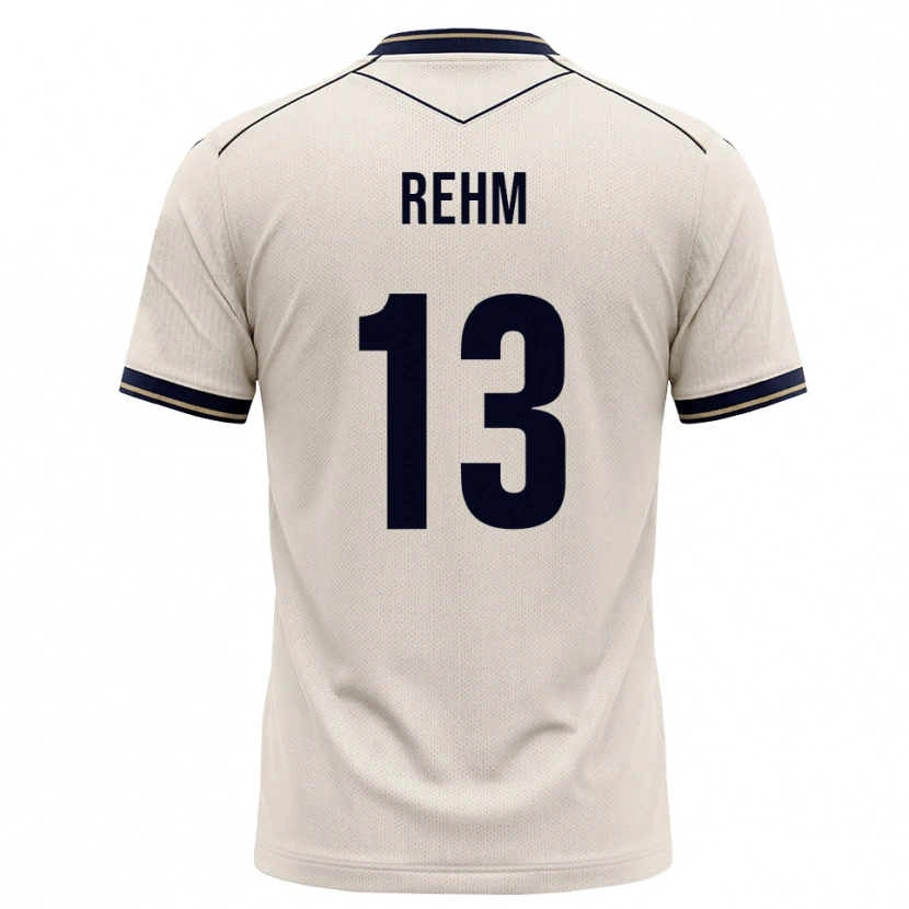 Danxen Homem Camisola Louis Rehm #13 Branco Azul Tinta Alternativa 2026/27 Camisa
