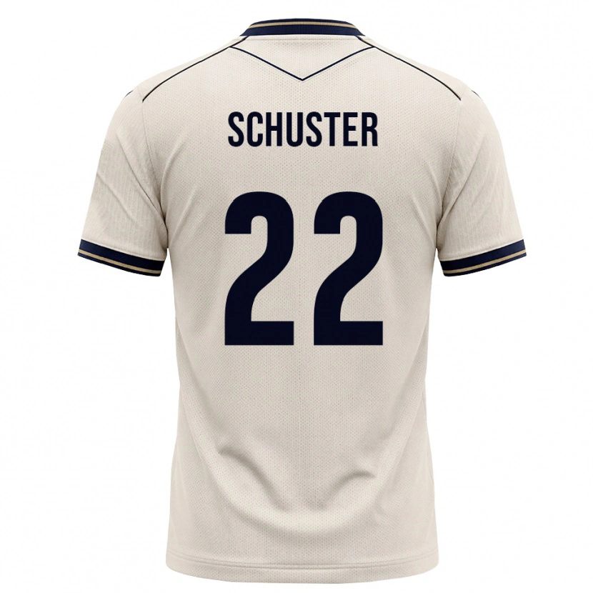 Danxen Homem Camisola Julian Schuster #22 Branco Azul Tinta Alternativa 2026/27 Camisa
