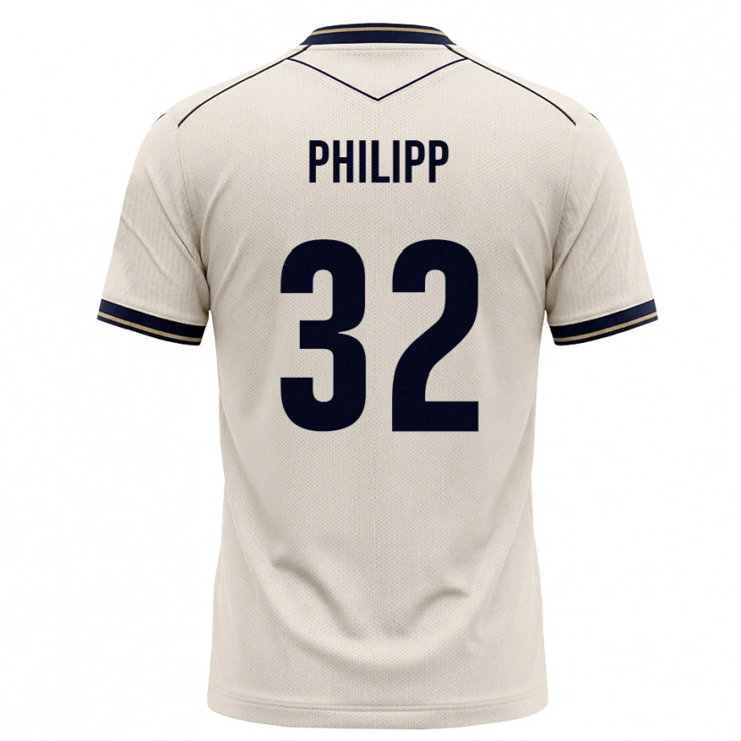 Danxen Homem Camisola Tim Philipp #32 Branco Azul Tinta Alternativa 2026/27 Camisa