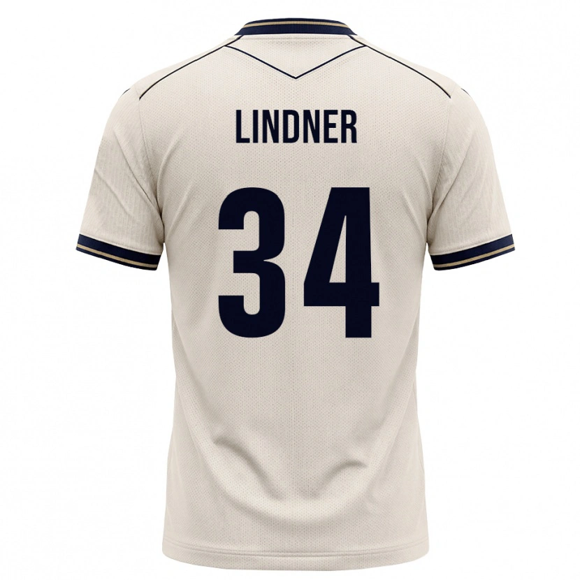 Danxen Homem Camisola Sophie Lindner #34 Branco Azul Tinta Alternativa 2026/27 Camisa