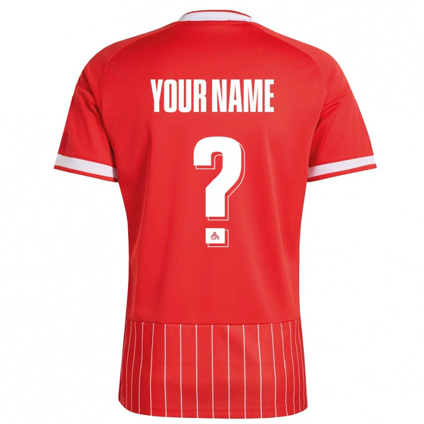 Danxen Homem Camisola Seu Nome #0 Vermelho Branco Verde Alternativa 2026/27 Camisa