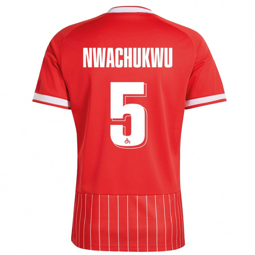 Danxen Homem Camisola Ben Nwachukwu #5 Vermelho Branco Verde Alternativa 2026/27 Camisa