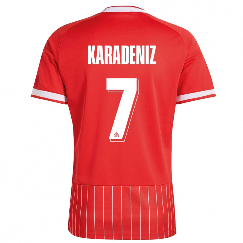 Danxen Homem Camisola Thierry Karadeniz #7 Vermelho Branco Verde Alternativa 2026/27 Camisa