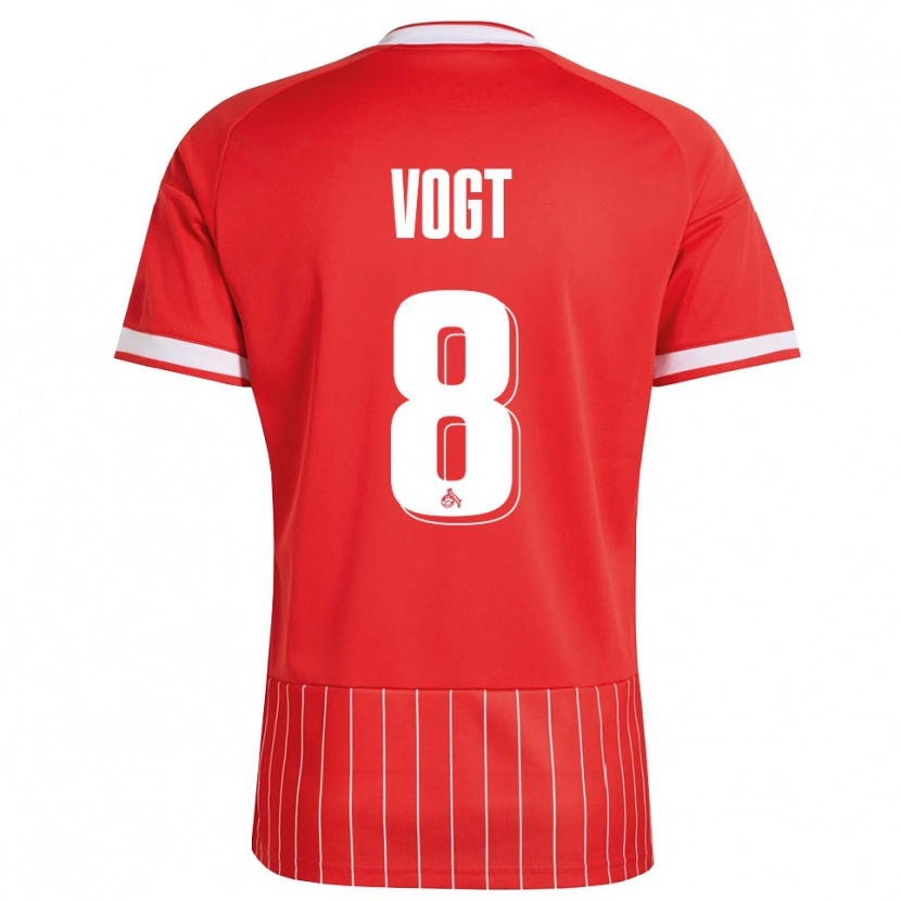 Danxen Homem Camisola Laura Vogt #8 Vermelho Branco Verde Alternativa 2026/27 Camisa