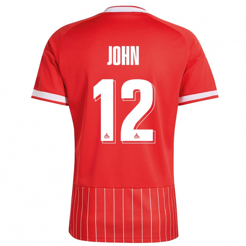 Danxen Homem Camisola Neven John #12 Vermelho Branco Verde Alternativa 2026/27 Camisa