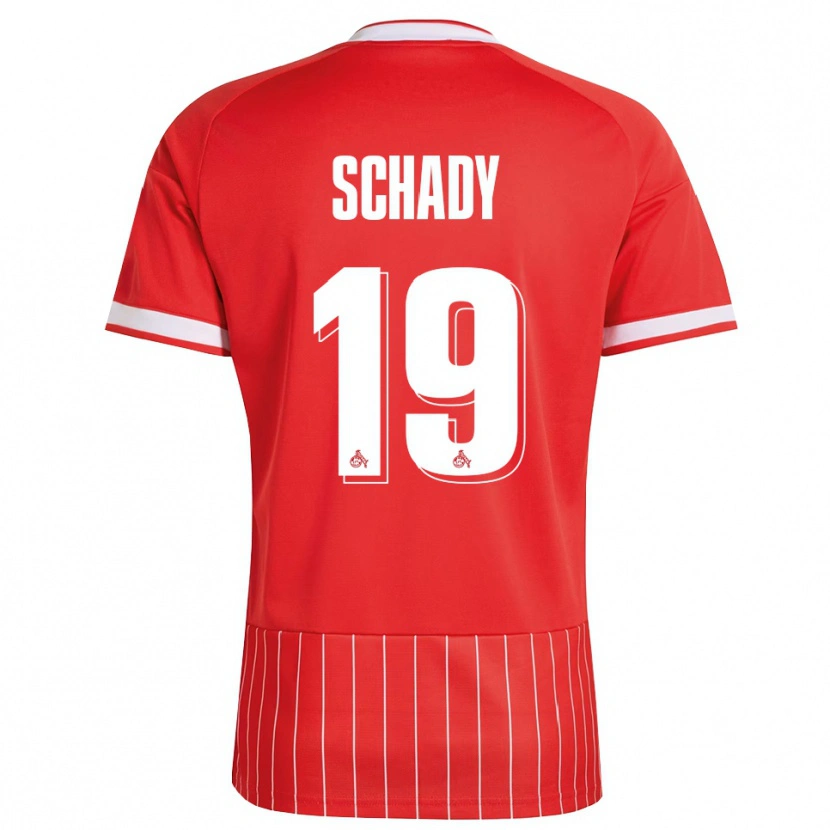 Danxen Homem Camisola Alexis Schady #19 Vermelho Branco Verde Alternativa 2026/27 Camisa