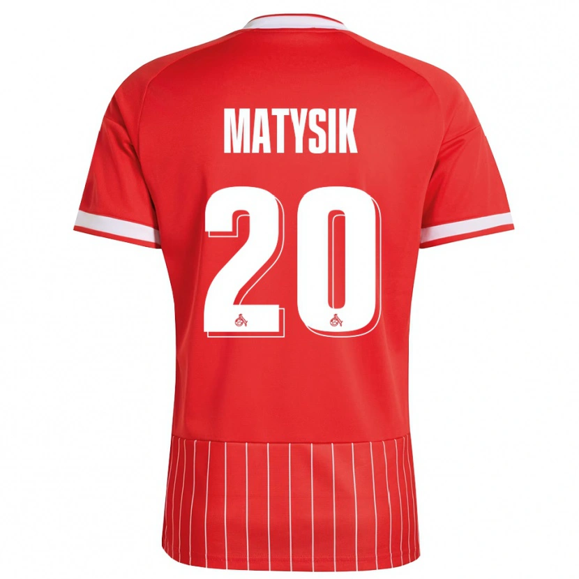 Danxen Homem Camisola Sylwia Matysik #20 Vermelho Branco Verde Alternativa 2026/27 Camisa