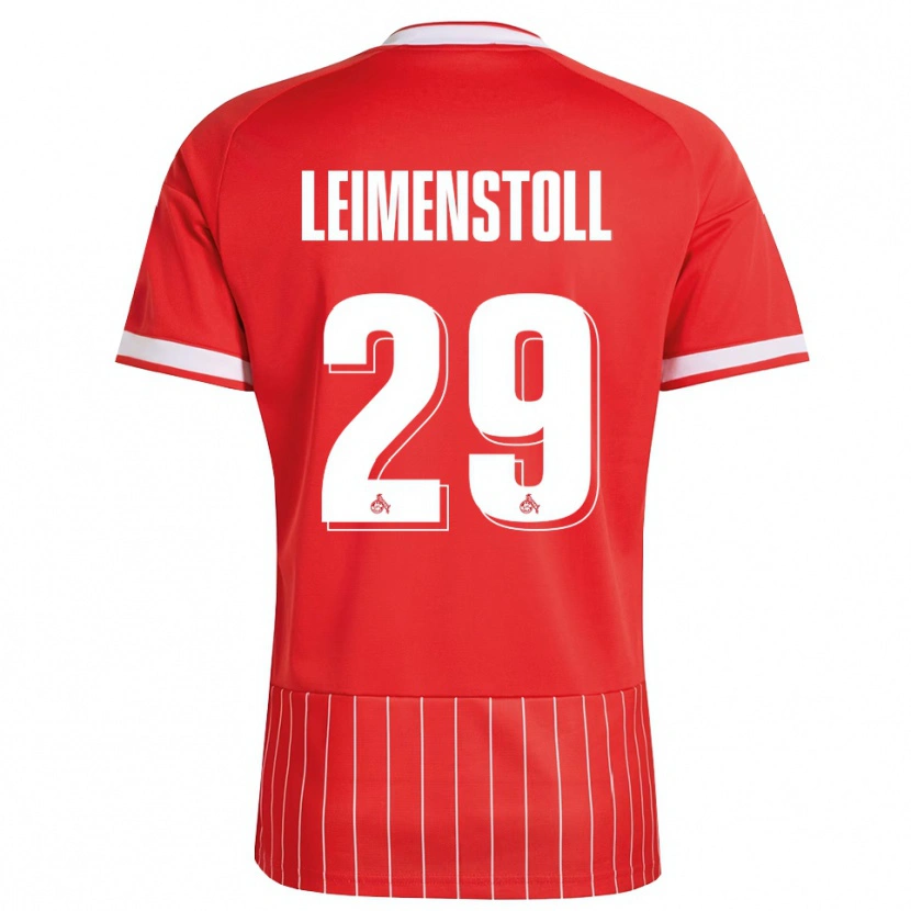 Danxen Homem Camisola Vanessa Leimen­stoll #29 Vermelho Branco Verde Alternativa 2026/27 Camisa