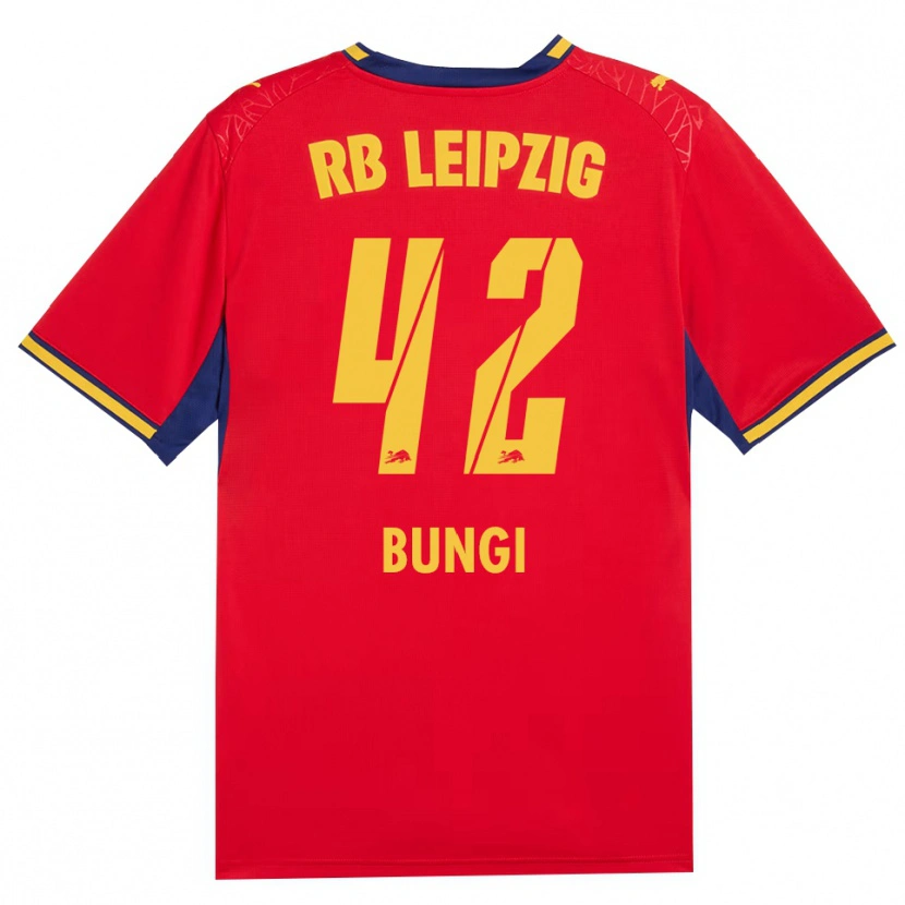 Danxen Homem Camisola Joyeux Masanka Bungi #42 Vermelho Amarelo Azul Real Alternativa 2026/27 Camisa