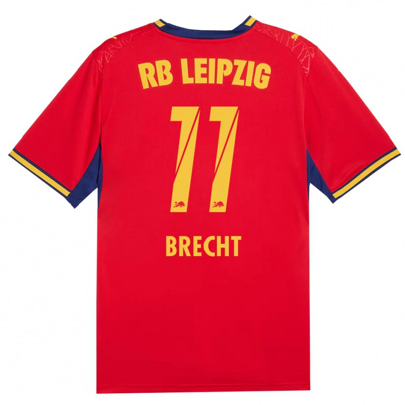 Danxen Homem Camisola Barbara Brecht #11 Vermelho Amarelo Azul Real Alternativa 2026/27 Camisa