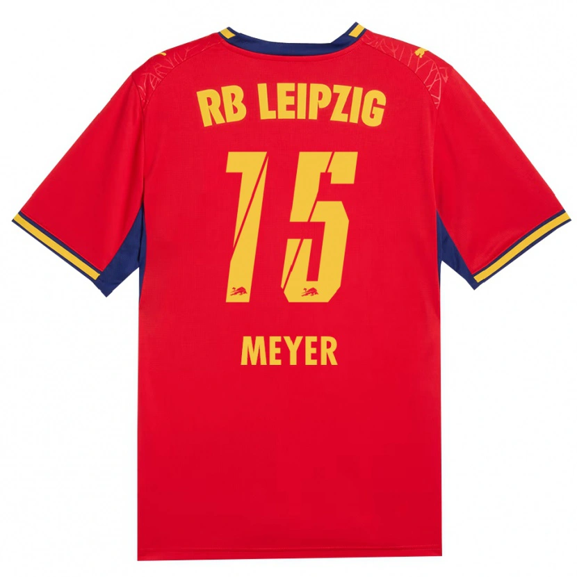 Danxen Homem Camisola Tim Meyer #15 Vermelho Amarelo Azul Real Alternativa 2026/27 Camisa