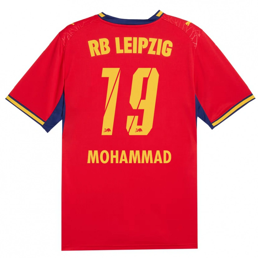 Danxen Homem Camisola Sammy Mohammad #19 Vermelho Amarelo Azul Real Alternativa 2026/27 Camisa