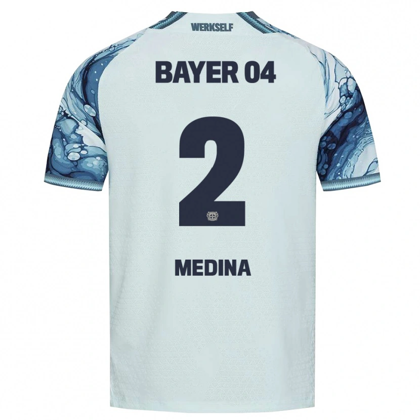 Danxen Homem Camisola Facundo Medina #2 Verde Escuro Preto Alternativa 2026/27 Camisa