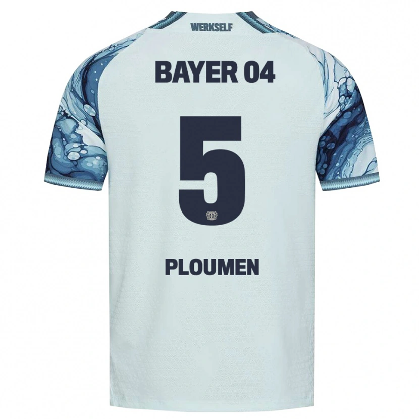 Danxen Homem Camisola Gilles Ploumen #5 Verde Escuro Preto Alternativa 2026/27 Camisa