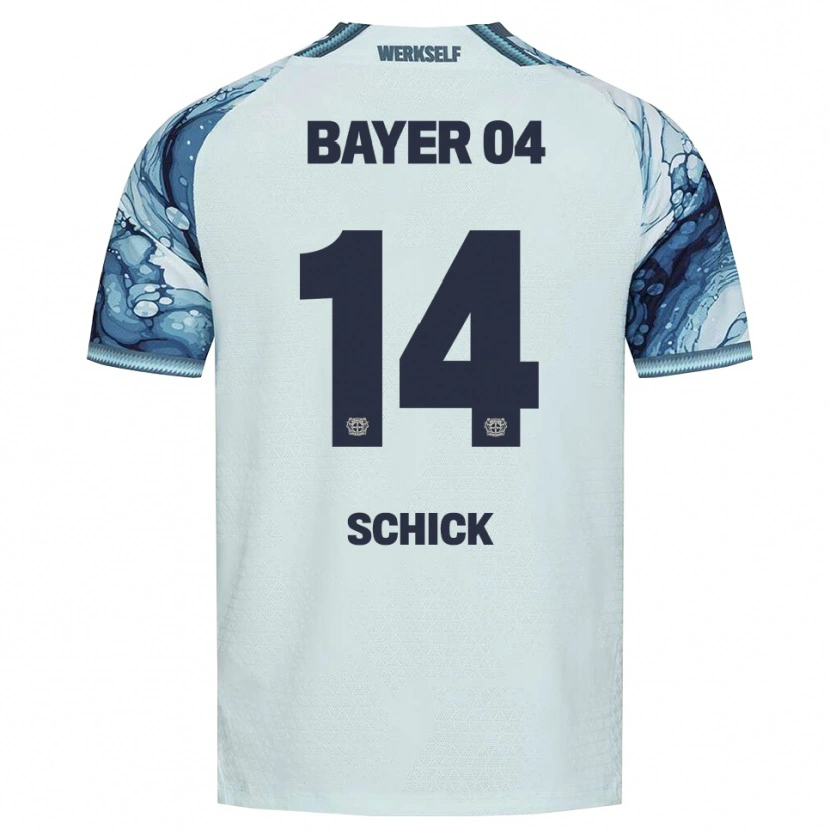 Danxen Homem Camisola Patrik Schick #14 Verde Escuro Preto Alternativa 2026/27 Camisa