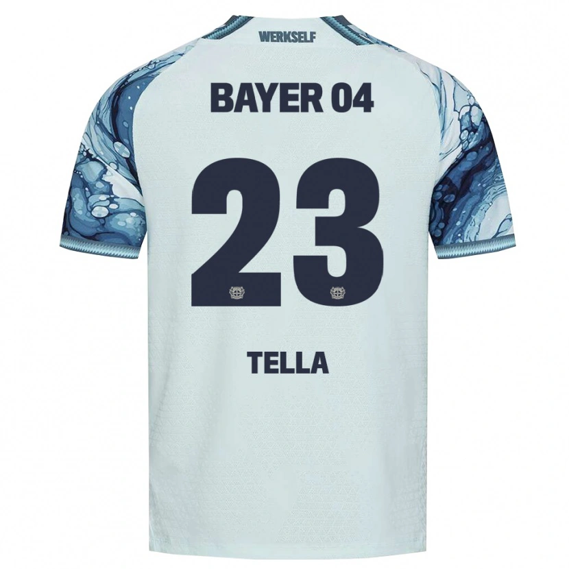 Danxen Homem Camisola Nathan Tella #23 Verde Escuro Preto Alternativa 2026/27 Camisa