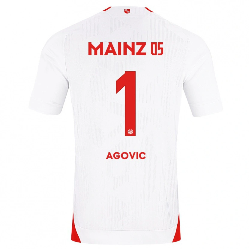 Danxen Homem Camisola Daris Agovic #1 Branco Vermelho Amarelo Alternativa 2026/27 Camisa