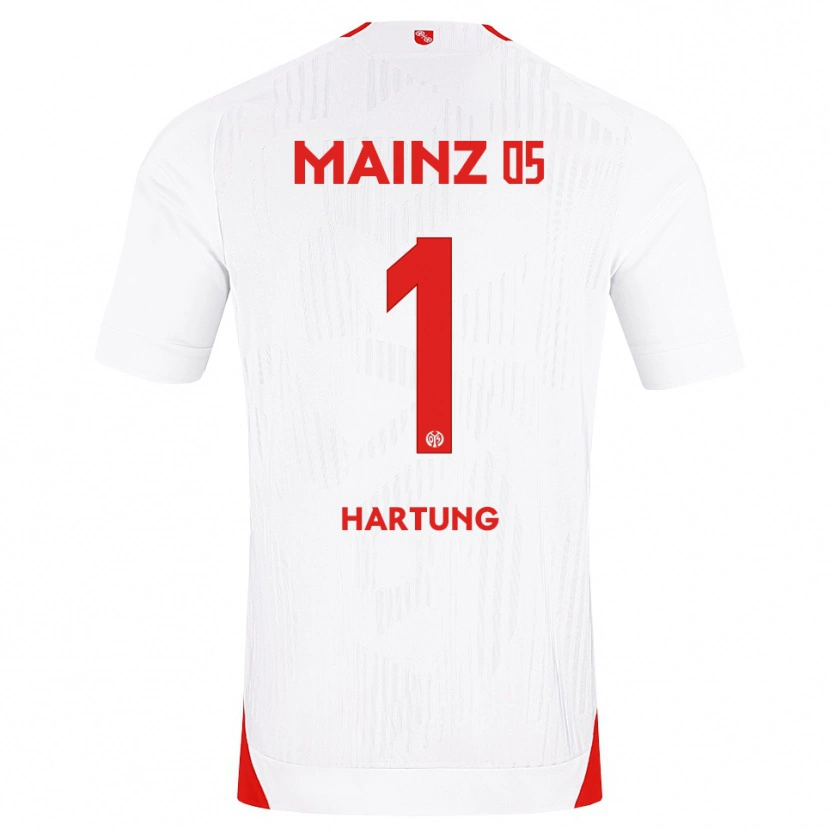 Danxen Homem Camisola Nick Hartung #1 Branco Vermelho Amarelo Alternativa 2026/27 Camisa