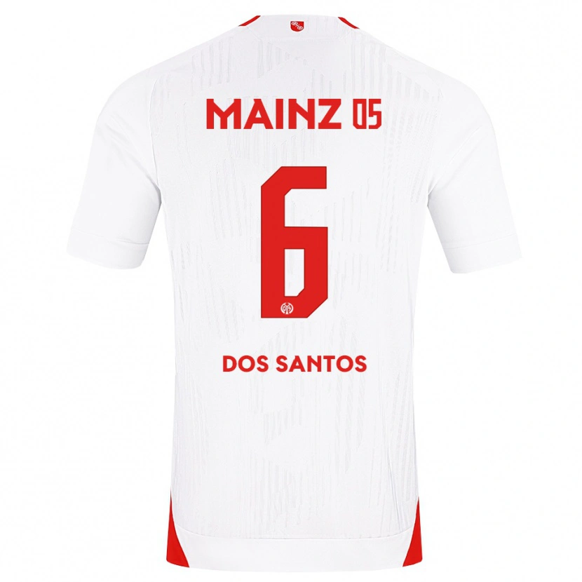 Danxen Homem Camisola Alexandre Tavares Dos Santos #6 Branco Vermelho Amarelo Alternativa 2026/27 Camisa